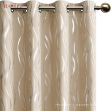 Fulau de salon personnalisé Imprimé 100% Blackout Curtain